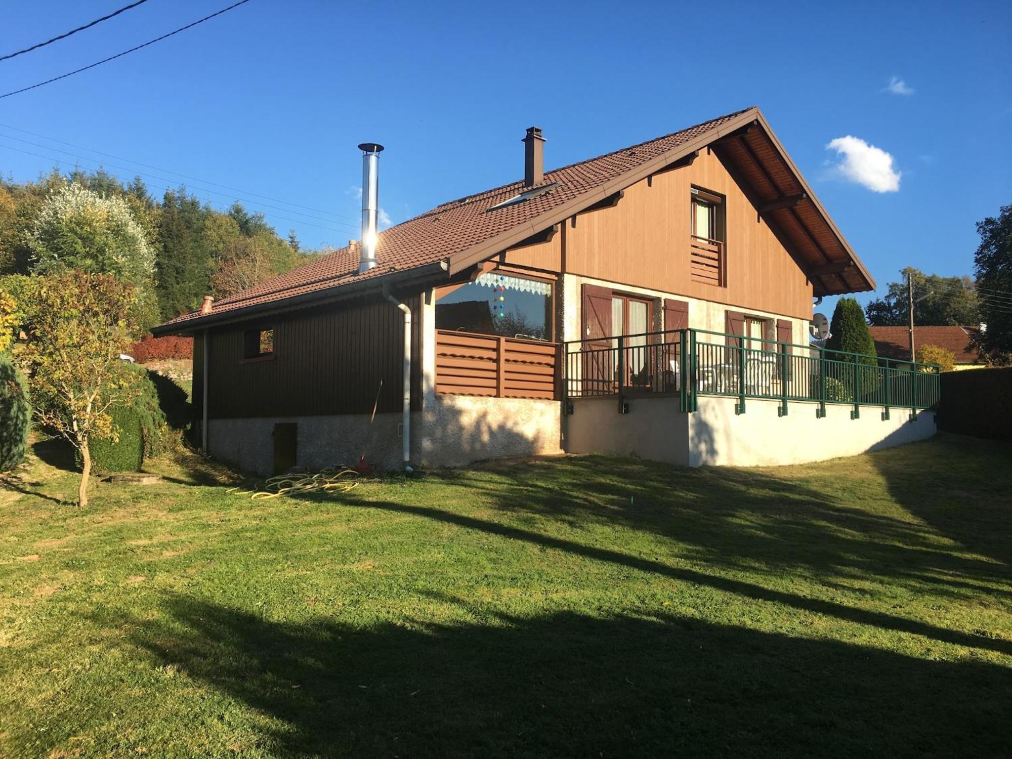 Elegant Chalet In Gerb Pal In Cosy Environment Gerbépal Eksteriør bilde